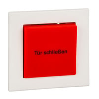 Auslösetaster mit Wippe für Feststellanlage weiß, Retail