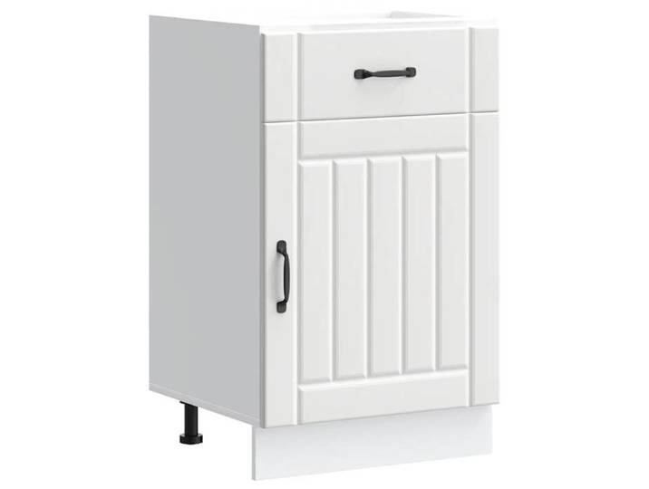 “SALE 2025”Armoire de cuisine contemporaine - MOOD - Lucca blanc - Bois d'ingénierie chill886408
