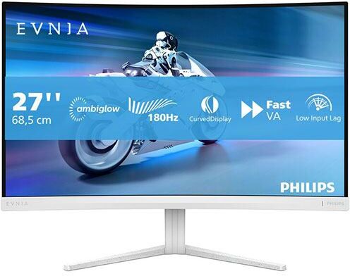 Philips Monitor Gaming Curvo  Evnia 5000 27M2C5201L/00   27"   180Hz   FHD