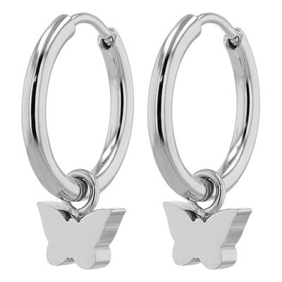 Kettenanhänger ADELIA´S "Anhänger – Anhänger aus Edelstahl", silber, Schmuckanhänger, Damen, Edelstahl, Kettenanhänger, Zum Verschenken – ideal zum Muttertag