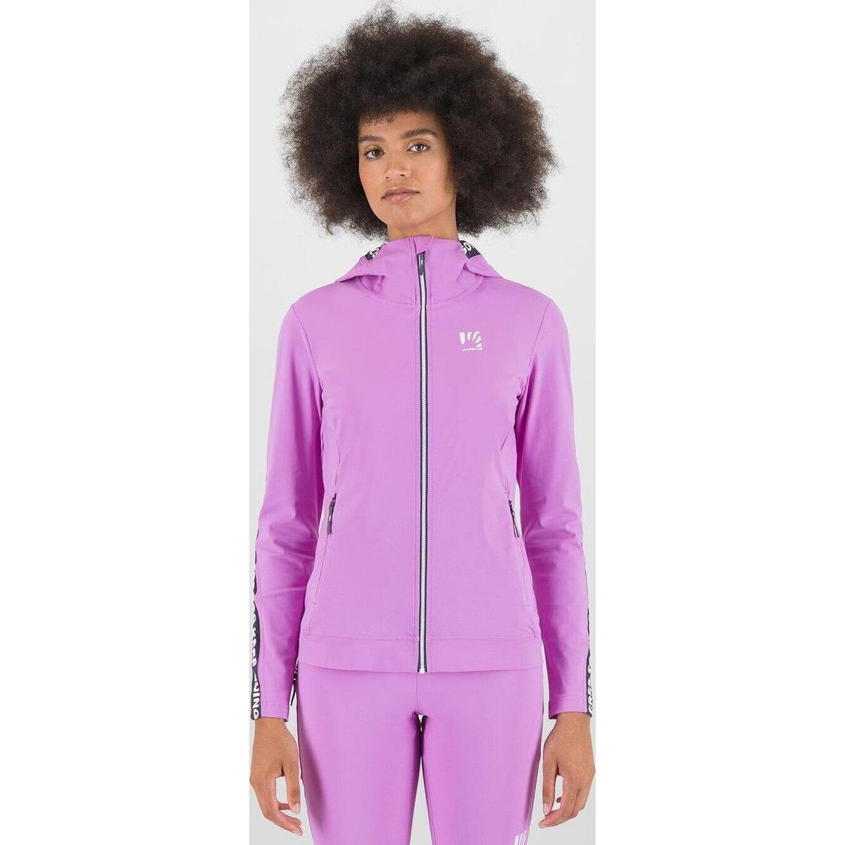 Karpos Easyfrizz W Full-zip Hoodie bloom/ombre blue (093) S 2532005-093-S