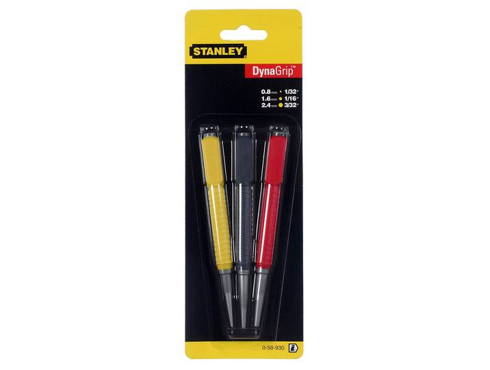 Stanley HTS Nageltreiber-Satz Dynagrip\, 3-tlg