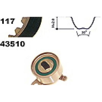 Mapco Zahnriemensatz [Hersteller-Nr. 23510] für Toyota