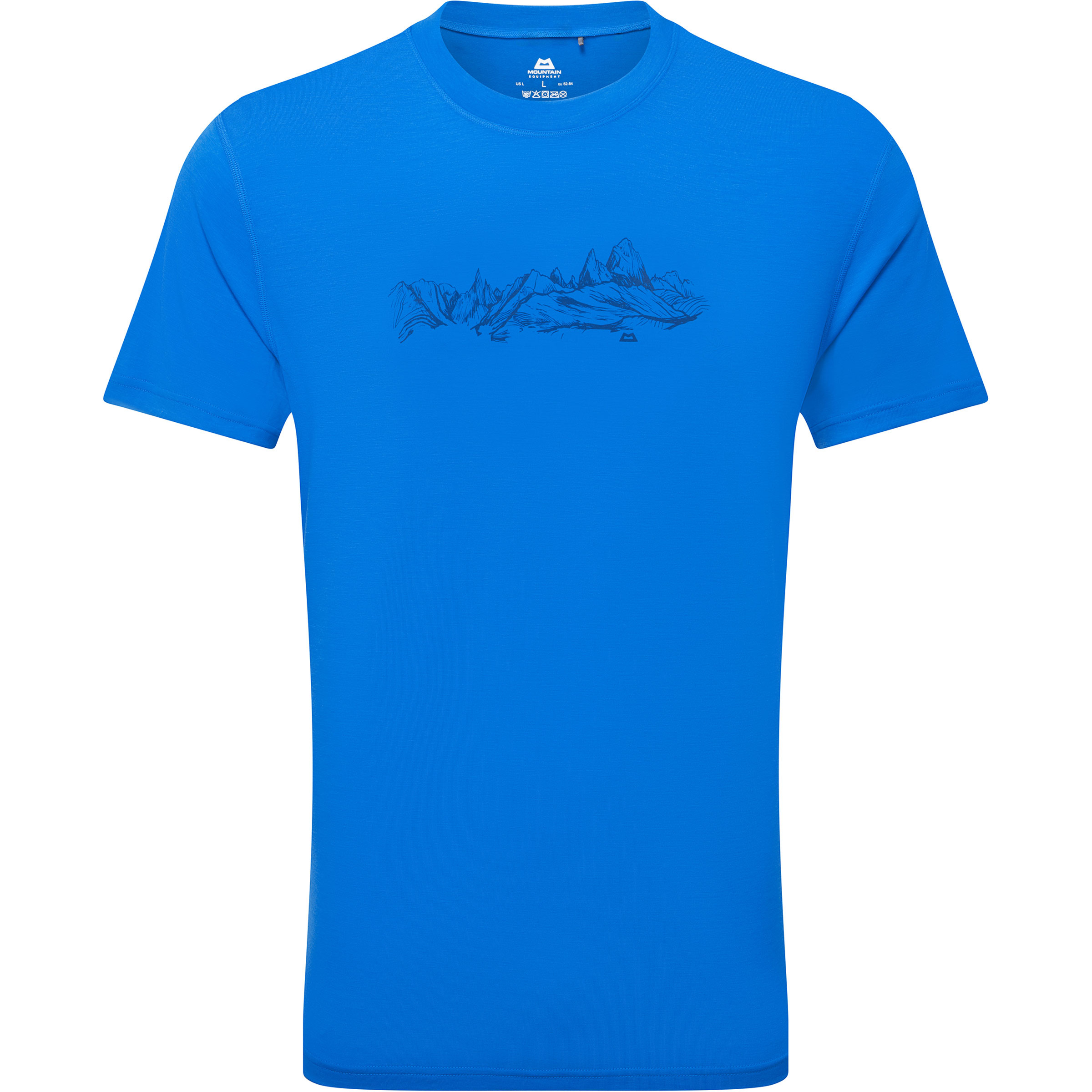 Mountain Equipment Groundup Skyline Herren T-Shirts blau Größe S Trekking Elastisch Lyocell (Tencel)