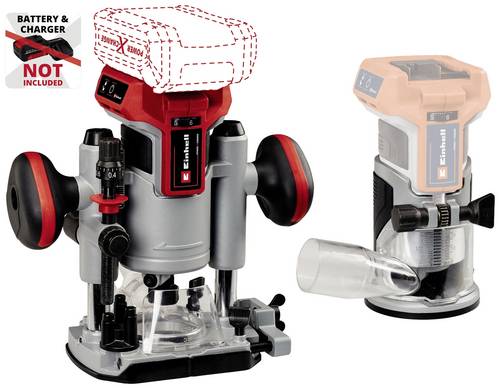 Einhell Professional Oberfräse 4350410 TP-RO 18 Set Li BL - Solo ohne Akku, ohne Ladegerät