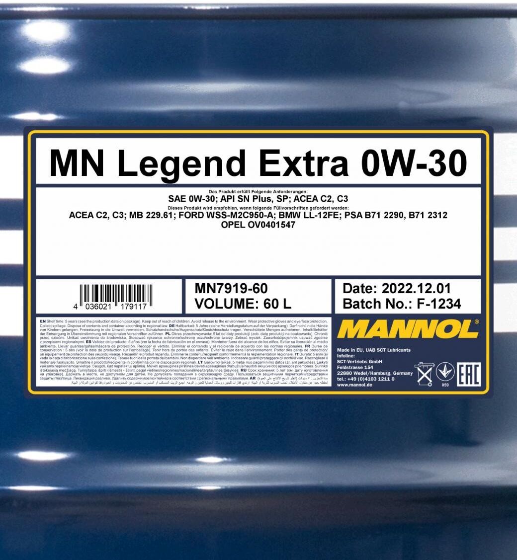 MANNOL MN7919-60 Motorolie