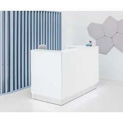 Büro Theke Glas modern Minna