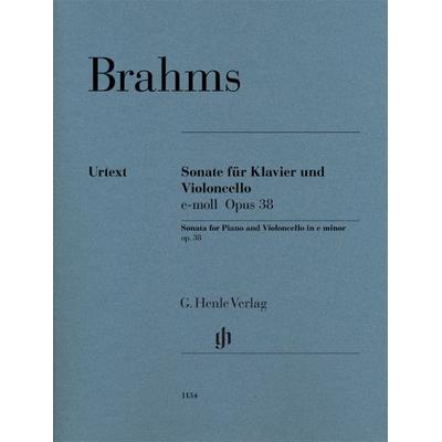 Johannes Brahms - Violoncellosonate e-moll op. 38 -