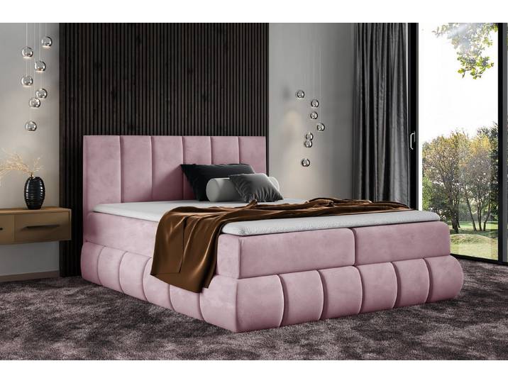 DB-Möbel Boxspringbett Kontinentalbett VANESSA modernes Design Möbel-vom Hersteller