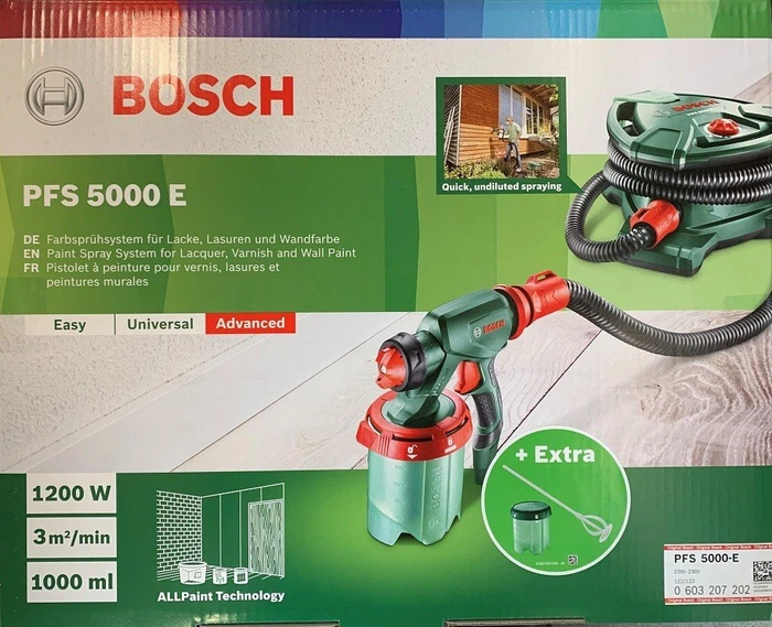 BOSCH Elektrische Spritzpistole PFS 3000-2 0.603.207.100