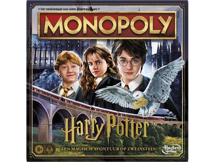 Monopoly Harry Potter - Bordspel - Strategisch spel - Goudkleurige pionnen