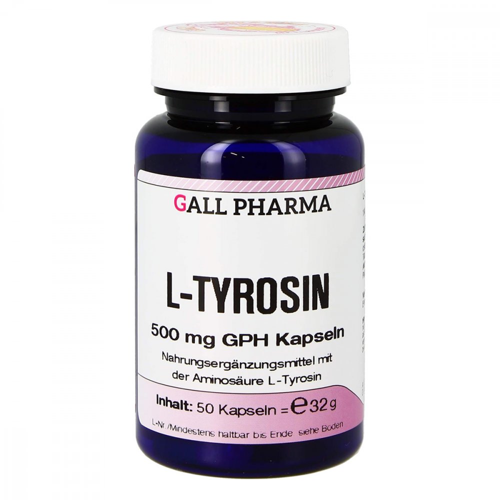 Hecht-Pharma GmbH L-tyrosin 500 mg Kapseln 01290690