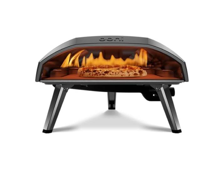 Ooni Koda 16 Gas Pizzaofen – 50 mBar Outdoor Pizzaofen Gas – Gartenofen für Grillen, Kochen und Backen – Gartenofen für Pizzas – Pizza Oven – Backt Pizzen in nur 60 Sekunden - (DE AT- 50 mBar)