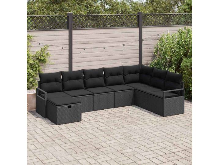 vidaXL Sofa Set 6 stk. Poly-Rattan