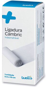 Wells Ligadura Cambrec 5 m x 10 cm 1 un