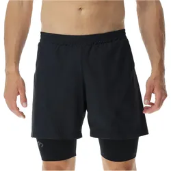 UYN Running Exceleration Performance 2in1 Laufshorts Herren black/cloud XL