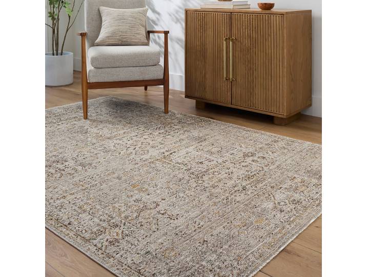 Teppich LIVABLISS Myrtle Avenue I , beige (taupe), B:200cm H:18,1mm L:275cm, Polypropylen, Teppiche, Teppich