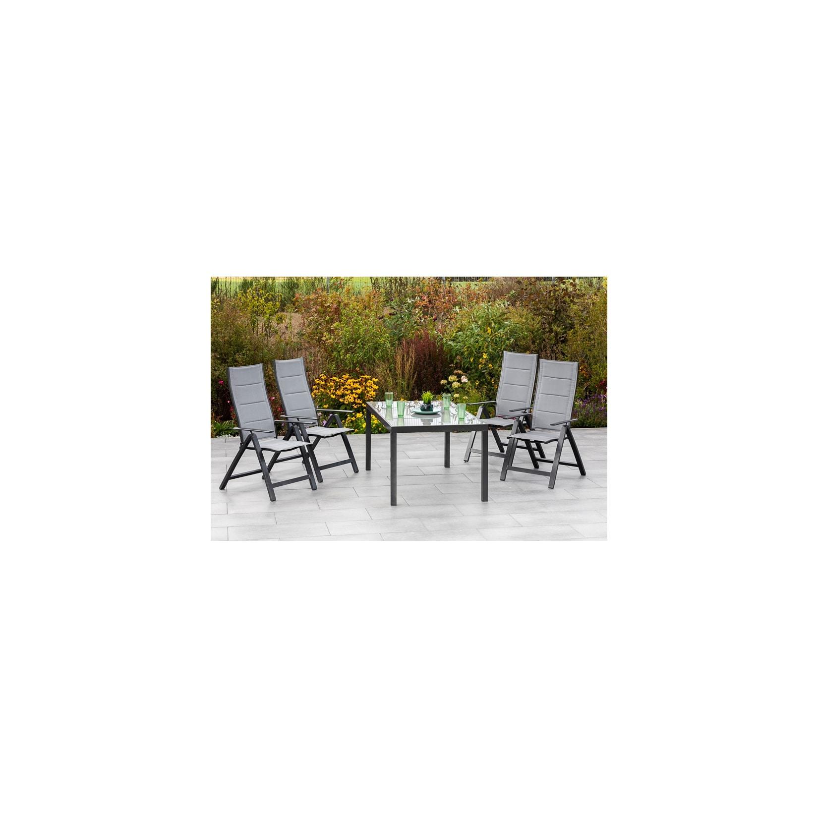 Merxx Florenz Set 5tlg., rechteckiger Tisch