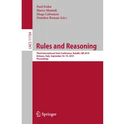 Rules and Reasoning, Fachbücher
