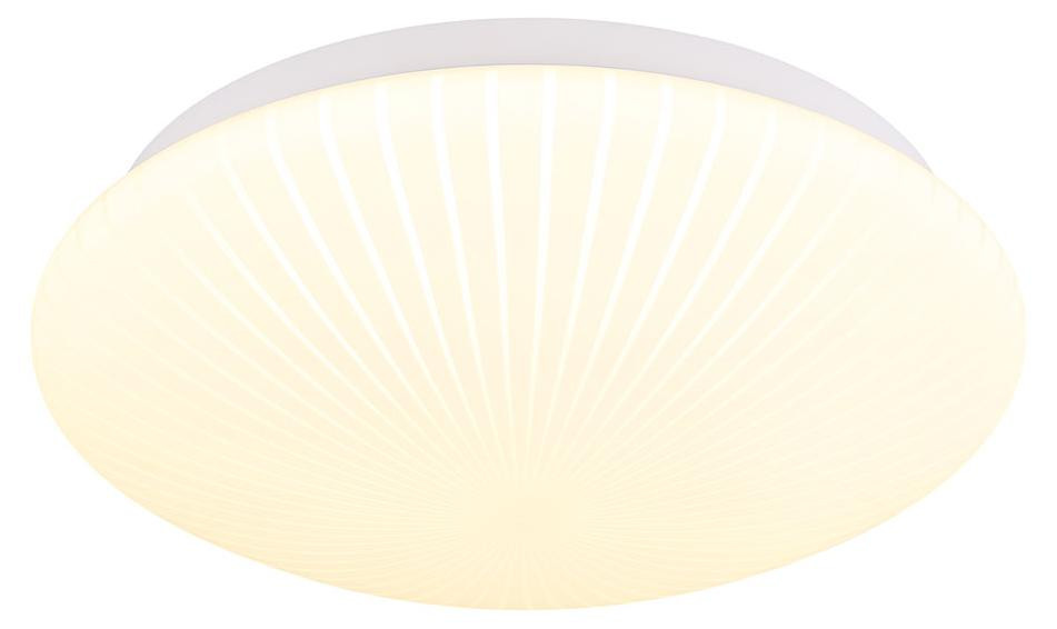 Globo Plafondlamp Patricia wit Ø 26cm