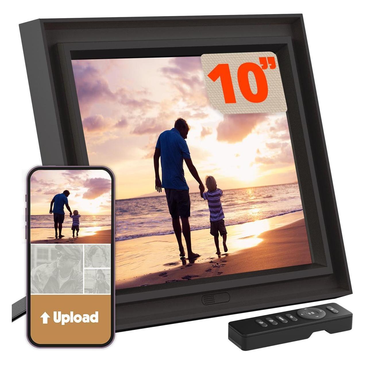 Pix-Star Digitaler Bilderrahmen Lux 10" /1xUSB/Black/16GB (10") (ART0502)