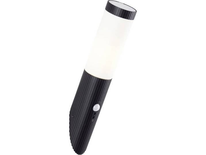 Brilliant Außenwandleuchte 40930/06 Applique Led Extérieure Avec Détecteur De Mouvement Led E27 20 W Noir