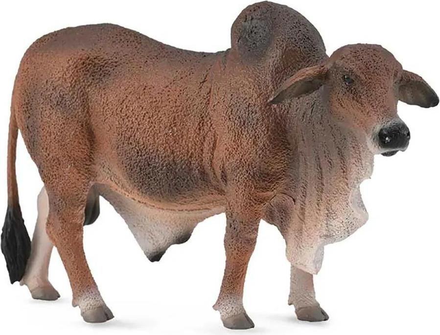 Collecta Rote Brahman Stier - Bruin - Speelgoed voor kinderen van 3-6 jaar