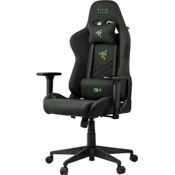 Zen Kat Design von Zen Tarok Natrix Tuch, Gaming Stuhl, Grün, Schwarz