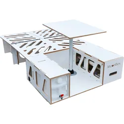 Moonbox Campingbox 111 Modify passend für Minivan weiß