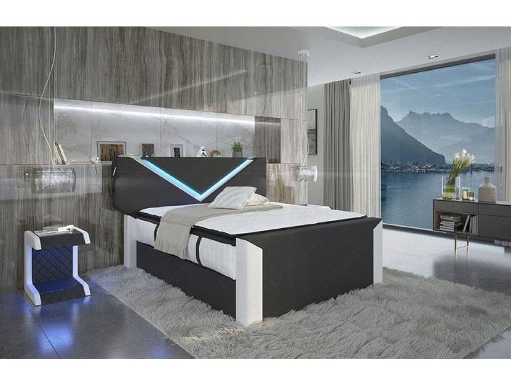 Boxspringbett Lyon Stoff
