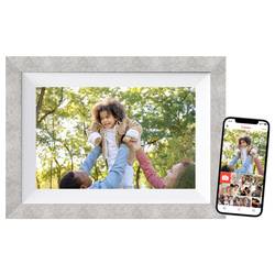 Braun Phototechnik DigiFrame 10W WiFi Digitaler WiFi-Bilderrahmen 25.7 cm 10.1 Zoll EEK: C (A - G) 1280 x 800 Pixel 32 GB Grau 21269
