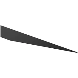 Schlüter Systems WASHBASINPROFILE-WW Gefällekeile rechts und links passend zu Waschtisch KERDI-BOARD-WW Aluminium MGS - Graphitschwarz matt