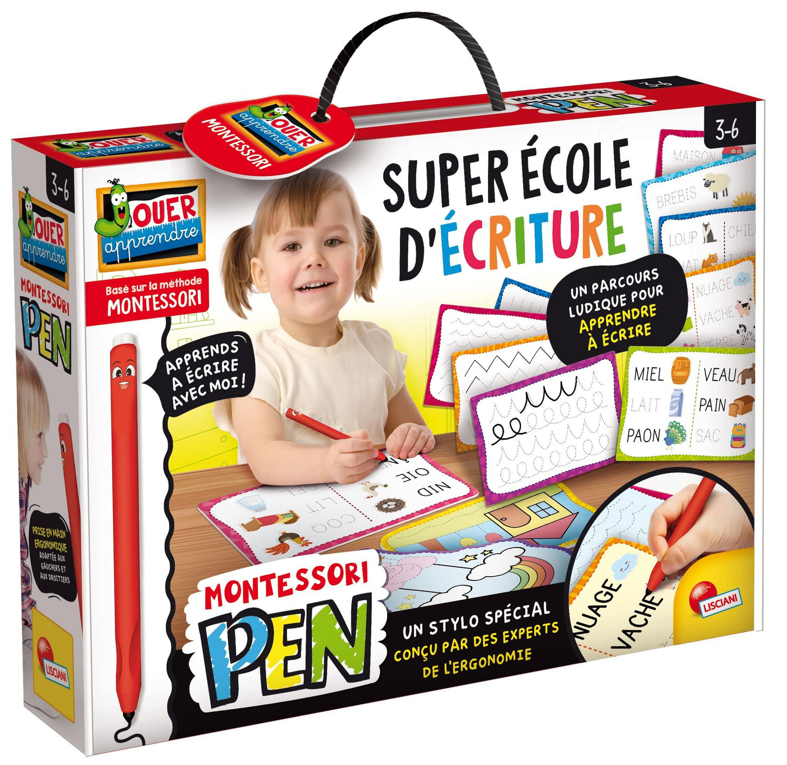 Lisciani Giochi Super École d'Écriture Leerspel (FR)