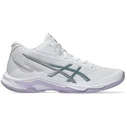 ASICS Netburner Ballistic FF MT 4 Hallenschuhe Damen 106 - white/dahlia 41.5