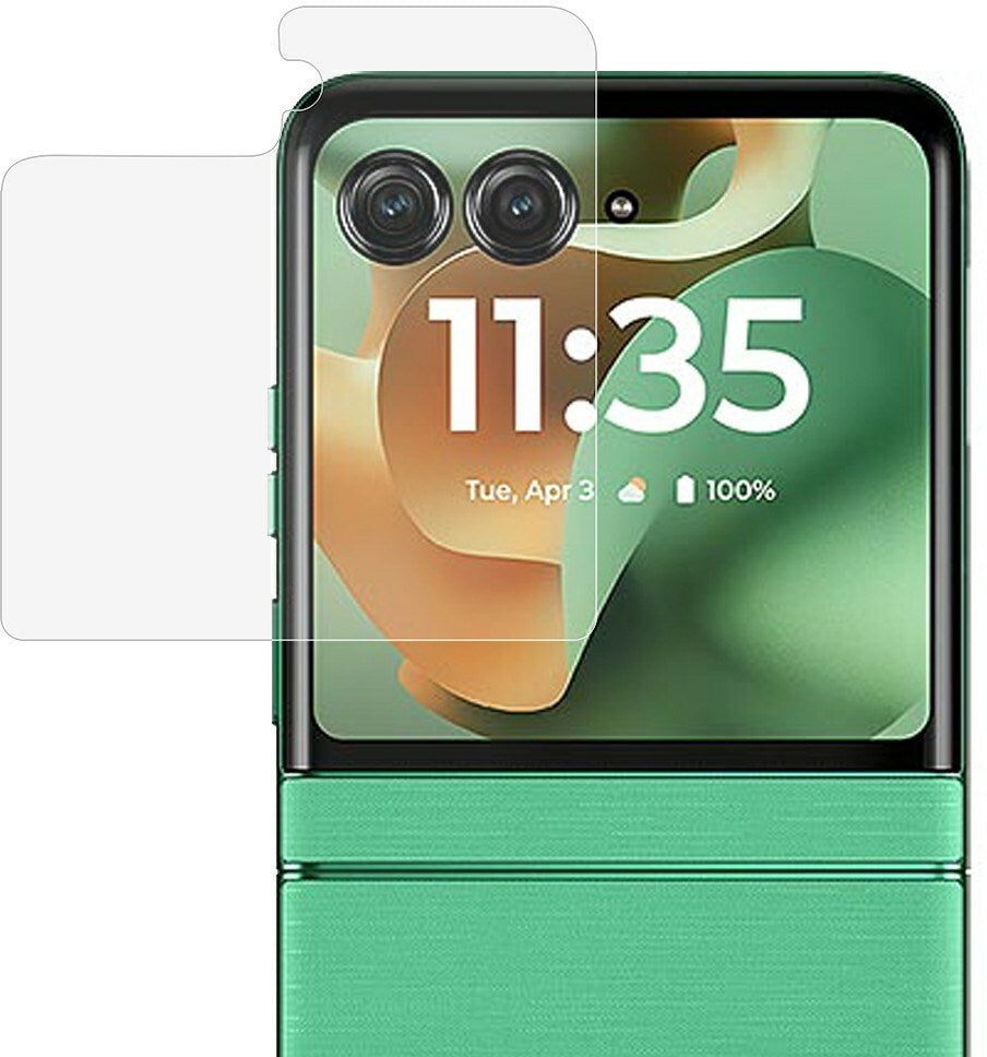 INCOVER Motorola Razr 70 Hærdet Glas - Frontskærmen - Gennemsigtig
