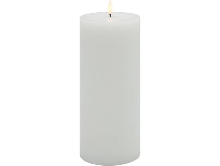 Kerze Pastel & Contrast weiss Wachs D 10 cm