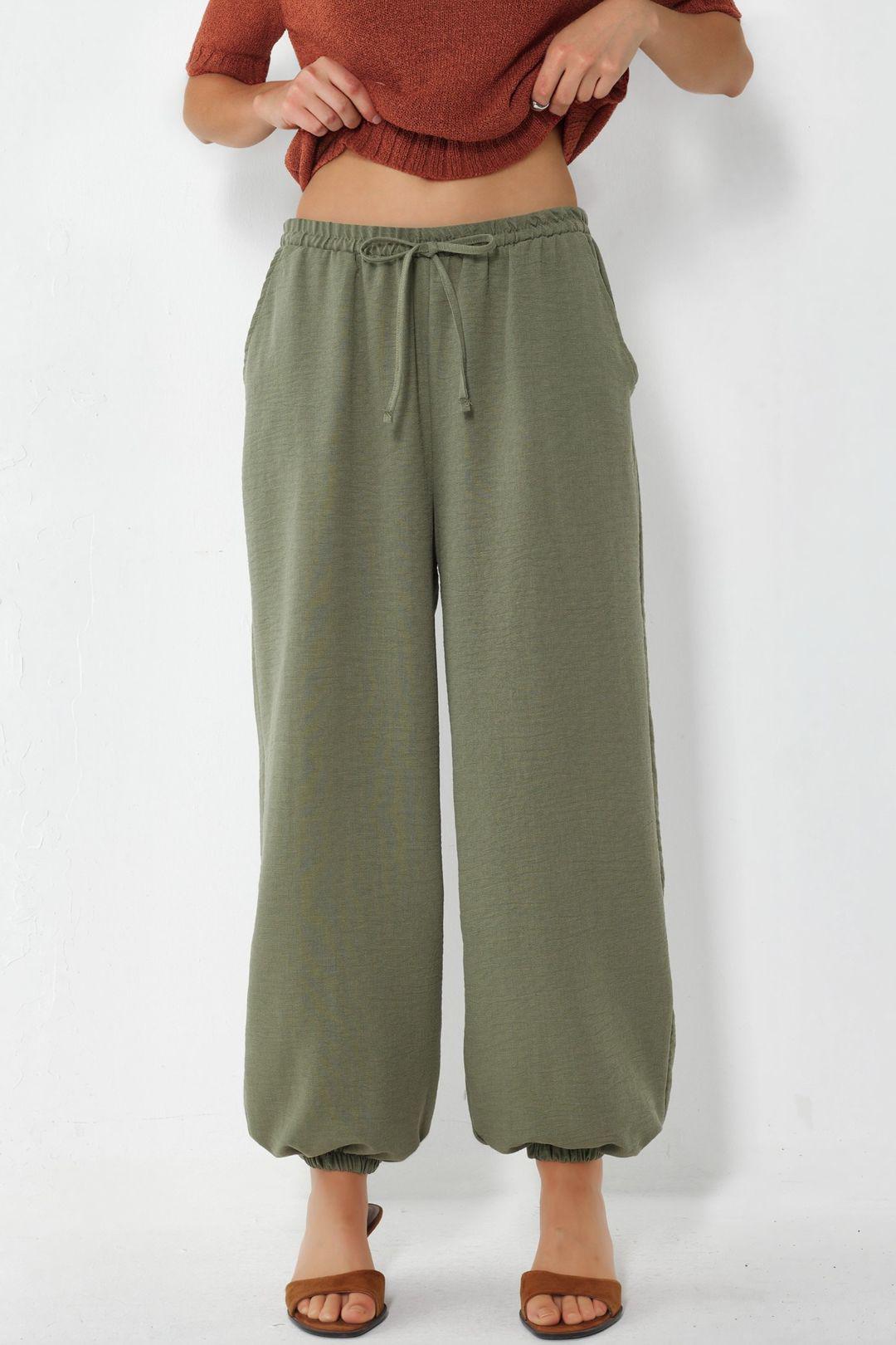 Damen Jogginghose aus strukturiertem Polyester