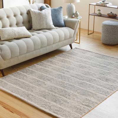 Livabliss Serad Handmade Mod Brick Viscose Blend Area Rug