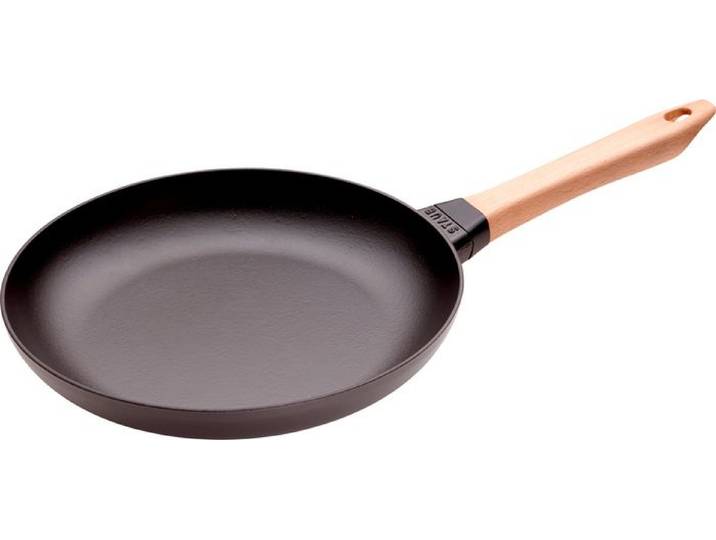 Bratpfanne Staub Ø 28 cm Schwarz Gusseisen