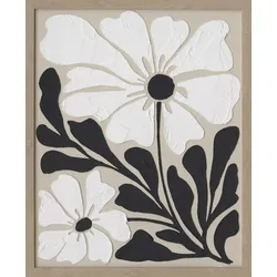 Keilrahmenbild BOHO FLOWERS (BHT 40x50x2,40 cm) - BHT 40x50x2,40 cm