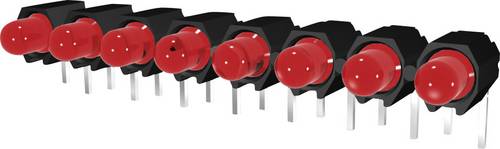 Signal Construct DUHS35820 LED-Reihe 8fach Rot (L x B x H) 40 x 4.8 x 9.1mm