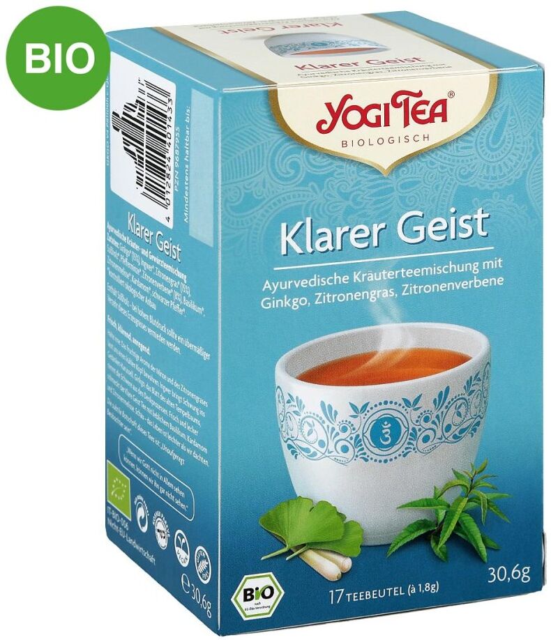 Yogi Tea Klarer Geist Bio Filterbeutel 17X1.8g