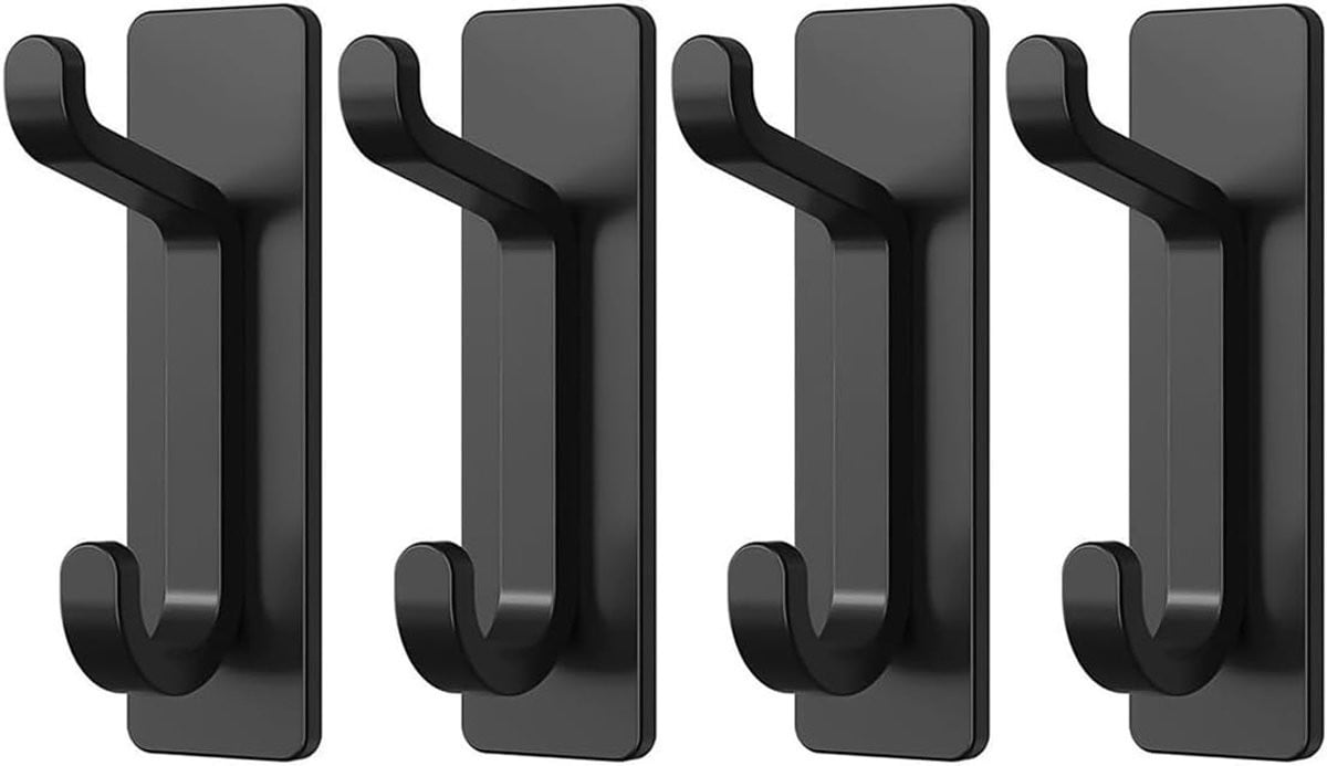 Dailygoods Zelfklevende Haken met Hoge Klevendheid - 4 stuks