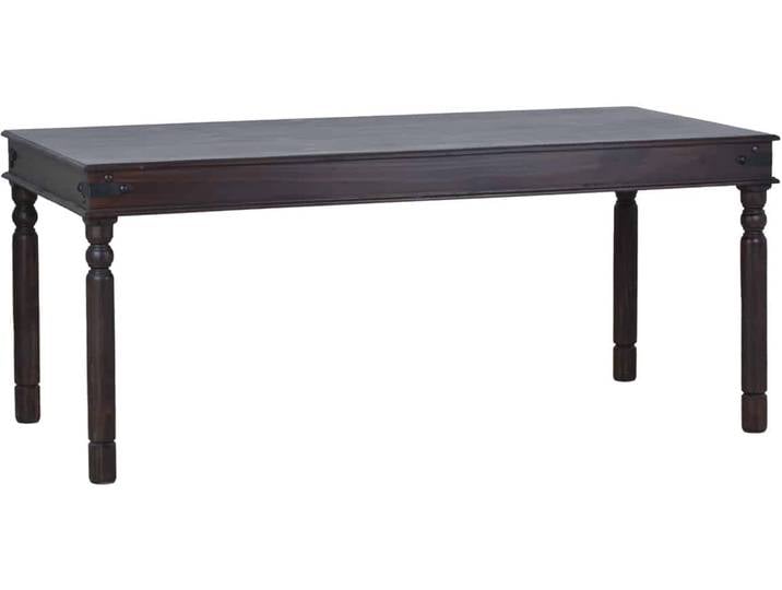 Esstisch Colombo 140x90cm Massivholz Pinie Kolonialstil Indien Indisch