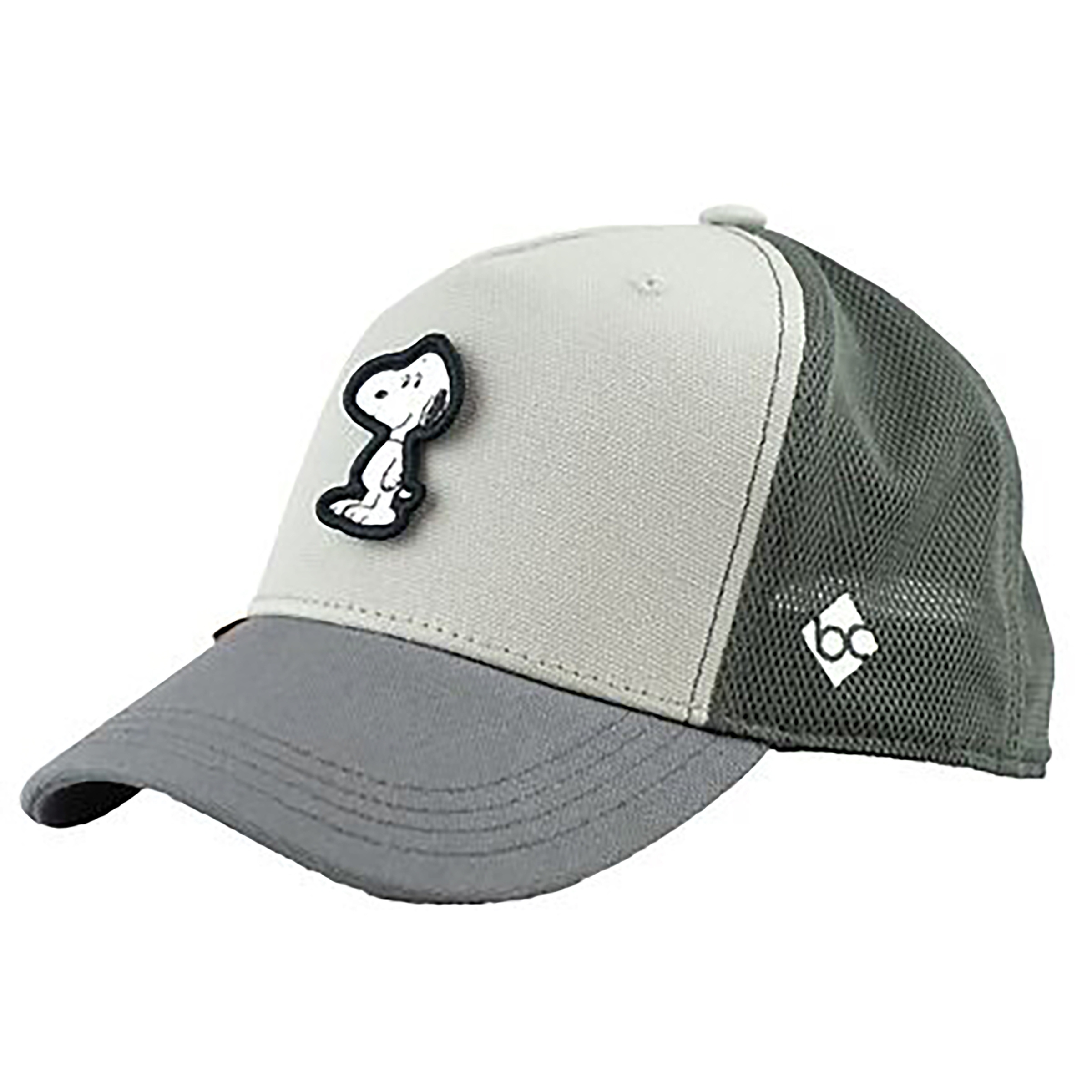 Bavarian Caps Peanuts Transformer Curved Cap Basecaps grau Lifestyle