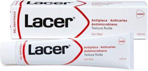 Lacer Anticavity Toothpaste Gel 125 ml
