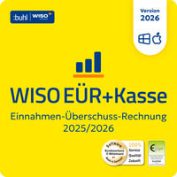 WISO EÜR + Kasse 2026, Office, Finanz-Software Deutsch, 1 Lizenz ESD