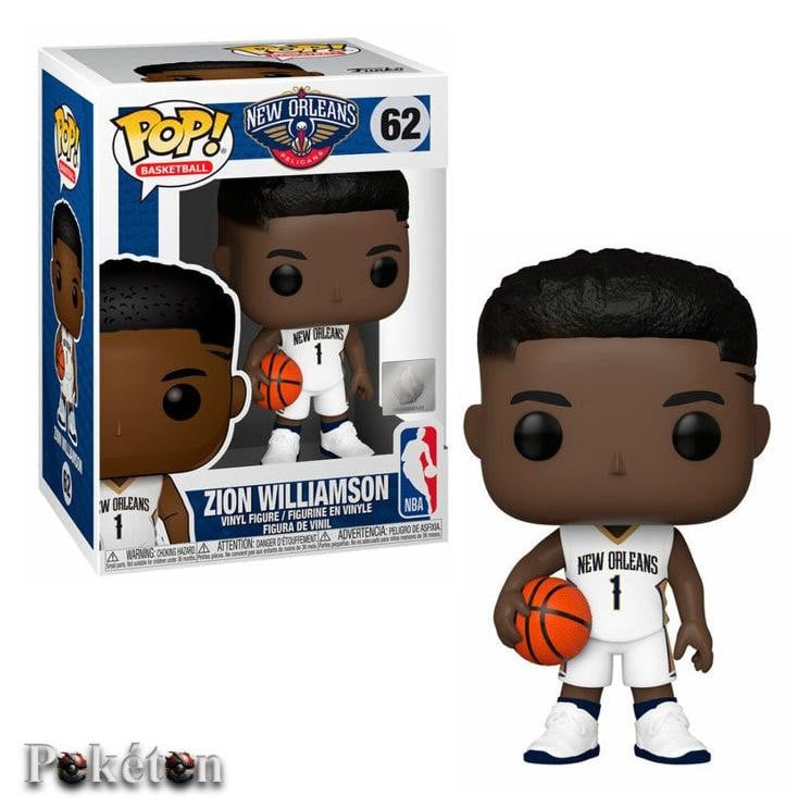 Funko Pop! NBA New Orleans Zion Williamson 62 Vinyl figuur