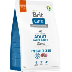 BRIT CARE Dog Hypoallergenic Adult Large Breed Lamb 3kg