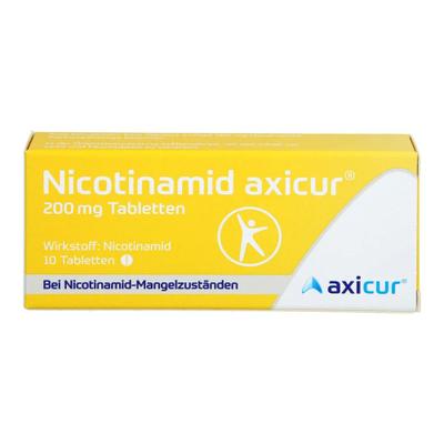 Nicotinamid axicur 200 mg Tabletten 100 St